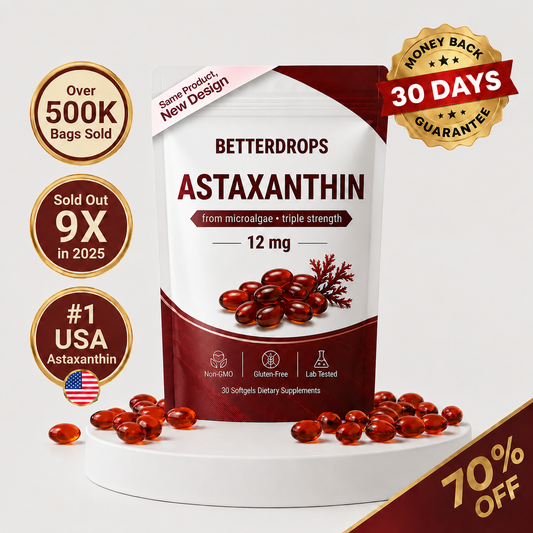 Astaxanthin 12mg Softgels